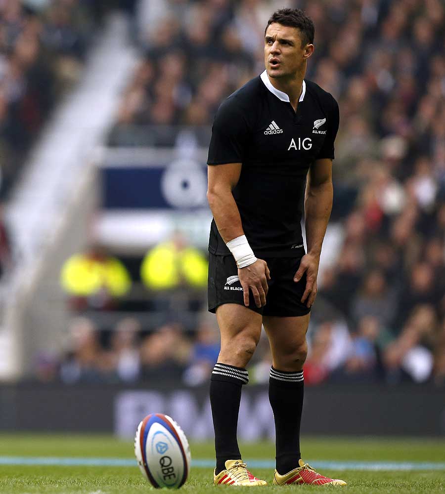 Dan Carter used breathing and grounding techniques before executing his kicks at goal